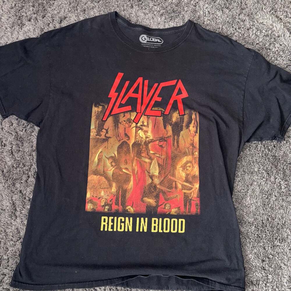 Slayer Reign In Blood Album Art T-Shirt